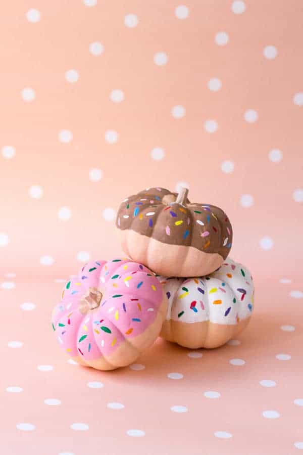 Donut pumpkins