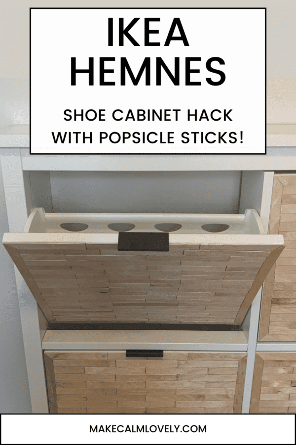 IKEA Hemnes shoe cabinet.